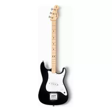 Fender X Loog Stratocaster Guitarra Eléctrica Color Negro Material Del Diapasón Arce Orientación De La Mano Diestro