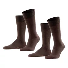 Falke Paquete De 2 Calcetines Para Hombre, Transpirables, Al