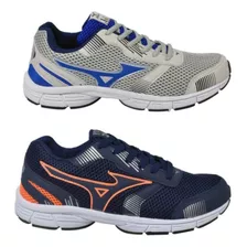 Combo 2 Pares Tênis Jeet Masculino Corrida Caminha Promoção