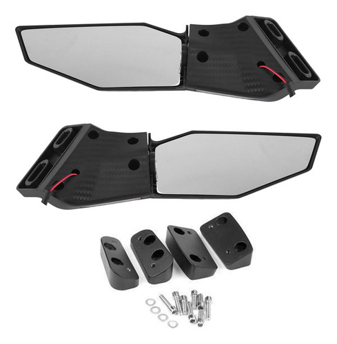 Espejo Retrovisor Lateral Con Luz mbar Para Ninja Zx6r Zx1 Foto 3