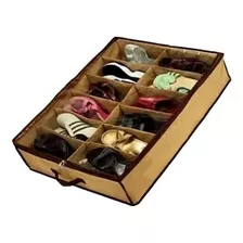 Organizador Portátil Zapatos 12 Zapatera Cama (15774-30)