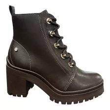 Coturno Bota Feminino Ramarim Cadarço Tratorada 23-50122