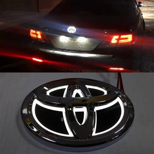 Emblema Parrilla Iluminado Para Vehculos 5d Toyota Emblem Foto 8