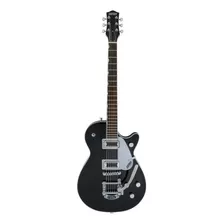 Guitarra Elétrica Gretsch Electromatic G5230t Jet Ft De Mogno Black Brilhante Com Diapasão De Nogueira Preta