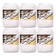 Lily Sugarn Cream Yarn Buyolids A Granel (paquete De 6) Crud