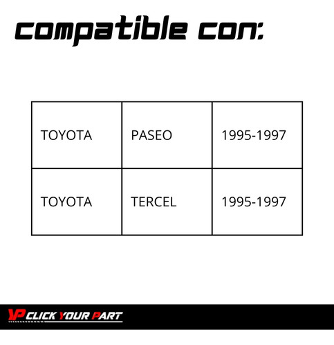 Valvula Iac Toyota Paseo Tercel 1995-1997 Foto 4