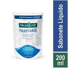 Sabonete Líquido P Mãos Palmolive Nutrimilk Hidratante 200ml
