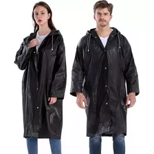 Capa Impermeable Portátil Para Lluvia Tipo Gabardina, 2pcs