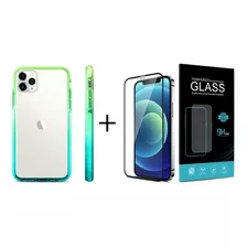 Pack Carcasa Para iPhone 12 (todos) + Lámina Protectora 