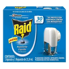 Repelente Líquido Plaguicida Raid De Uso Domestico 21.9ml