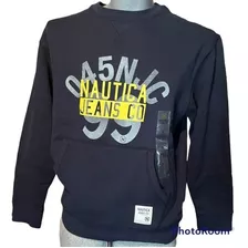 Sudadera Nautica Casual 100% Origianl Nausud00002