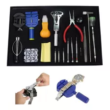 Kit Relojoeiro 20pcs Ferramentas Conserto Reparo Relógios