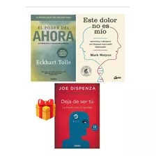 Kit De 3 Libros Deja De Ser Tu + Este Dolor + El Poder 