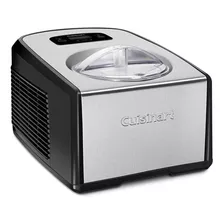 Máquina De Sorvete Cuisinart Ice-100 Com Frequência De 50hz Capacidade De 1.4l Prateado