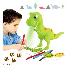 Dinossauro Com Projetor Desenho Intanfil Educativo Didático 
