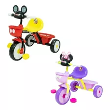 Triciclo Infantil Disney Con Luz Y Sonido Bebitos - Xg8917 Color Mickey