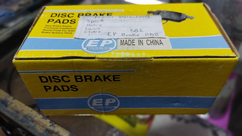 Pastillas De Freno Marca Disc Brake Pads.   Daewoo/lanos/mat