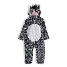 Macacão Infantil Zebra Pelúcia - Tip Top Inverno