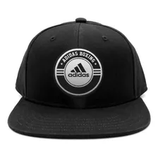 Boné adidas Combat Aba Reta Boxing Preto Dom