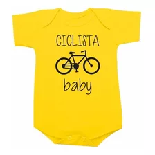 Body Ciclista Baby Bicicleta Bike Roupa Bebe Infantil Tees