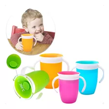 Vaso / Taza Mágica 360° Antiderrame Para Bebés Y Niños