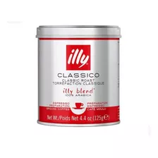 Illy Café Molido Classico Lata X 125 Gr-12 Unid.-env. Gratis