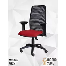 Silla De Escritorio Mondo Sedie Mesh Giratoria 