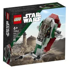 Lego Star Wars - Boba Fett's Starship Microfighter - 75344 Cantidad De Piezas 85