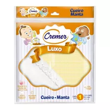 Cueiro Manta De Luxo Neutro Branco Cremer