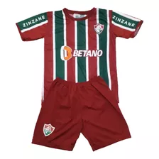 Camisa Futebol Conjunto Uniforme Novo Infantil Menino