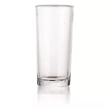 Vaso Cubero De Cristal Fondo Delgado 10 Oz 12 Piezas - Crisa Color Transparente