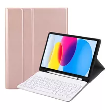 Funda Con Teclado Con Ñ Para Ipad10.2/air3/pro