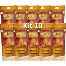 Kit 10 Bala De Anis E Mel 60g - Prodapys 5x Melhor Do Mundo