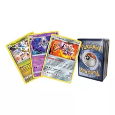 Kit Carta Pokémon Lendários Solgaleo Lunala Necrozma