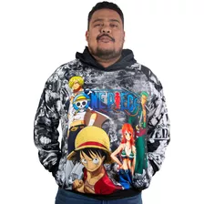 Sudadera Sublimada One Piece Hoodie