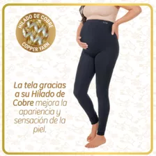 Leggings Para Embarazada, Con Hilado De Cobre