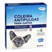 Coleira Anti-pulga Para Gatos Bullcat Coveli 