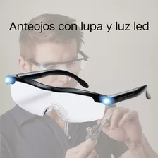 Anteojos Con Lupa Y Luz Led