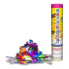 Lança Confete Laminado Premium Colorido 30cm Mundo Bizarro