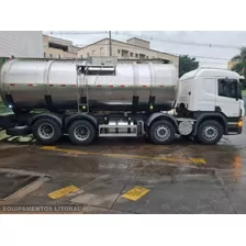 Tanque De Inox Para Caminhão Pipa 24,300 Mil Litros