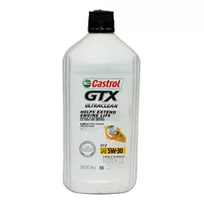 Aceite De Motor. Gtx Ultraclean 5w-30, 1qt Castrol