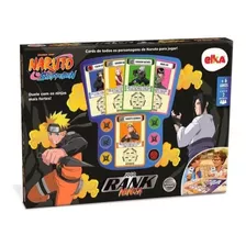 Jogo De Tabuleiro Naruto Shippuden C/ 55 Cartas Elka