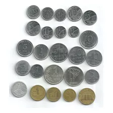 1 Cruzeiro 1946 1961 1972 1974 + 1000 Réis 1938 + 20 Moedas