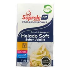 Base Láctea Para Helados Soft Soprole 1lt Vainilla