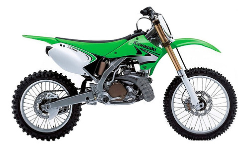 Protector Cubre Pipa Escape Kawasaki Kx 125 250 2t - Gris Foto 3