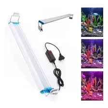 Luminária De Led P/aquarios De 30-40 Cm 12w 36 Leds,4 Cores Bivolt