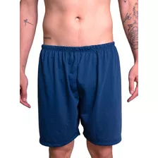 Kit 3 Short Masculino Pijama Linha Noite Cueca Malha Atacado