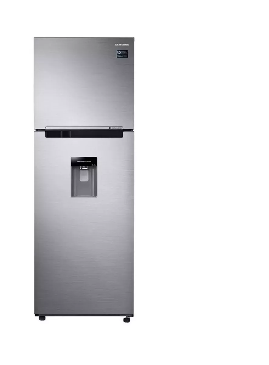 Refrigerador Inverter No Frost Samsung Top Mount Rt32a5710 Elegant Inox Con Freezer 320l 127v