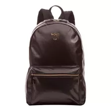 Mochila Capricho X05 - Preto Grande Com Detalhes Em Dourado