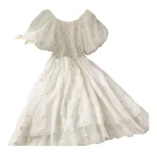 Vestido De Mujer Lolita Con Hombros Descubiertos